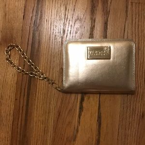 Versace Parfums Gold Wristlet